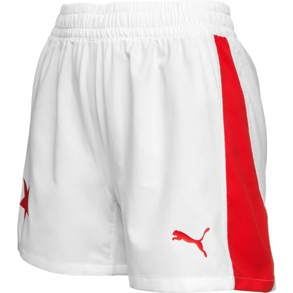 Puma SKS SHORTS CB PROMO Dámske futbalové šortky, biela, veľkosť