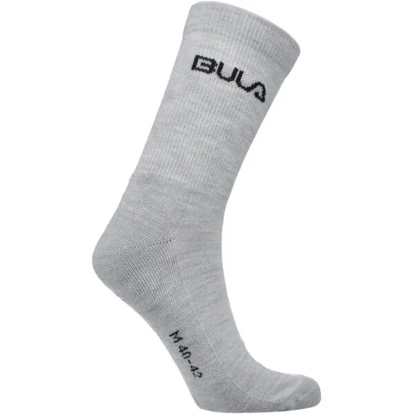 Bula 2PK WOOL SOCK Pánske ponožky, čierna, veľkosť 37-39