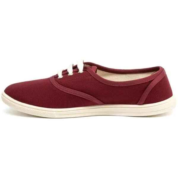 Oldcom OXFORD CANVAS Dámske tenisky, vínová, veľkosť