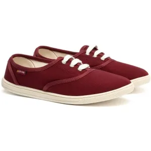 Oldcom OXFORD CANVAS Dámske tenisky, vínová, veľkosť
