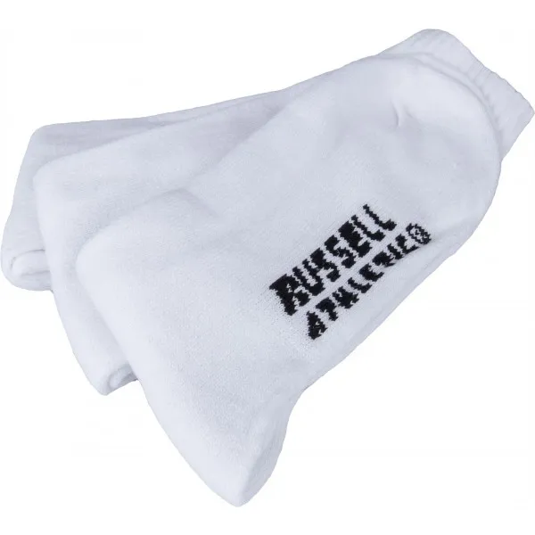 Russell Athletic SOCKS 3PPK Športové ponožky, biela, veľkosť 35-38