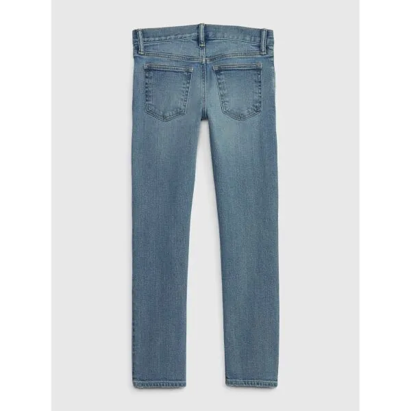 Modré chlapčenské slim fit džínsy Gap