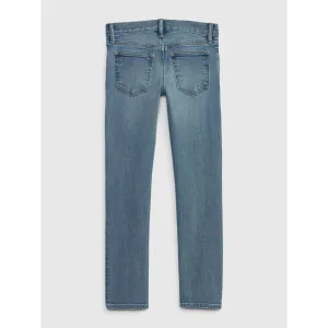 Modré chlapčenské slim fit džínsy Gap