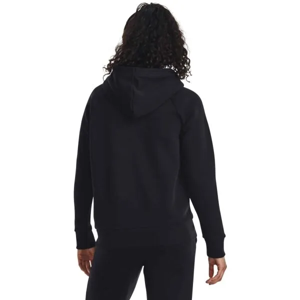 Under Armour RIVAL FLEECE BIG LOGO Dámska mikina, čierna, veľkosť