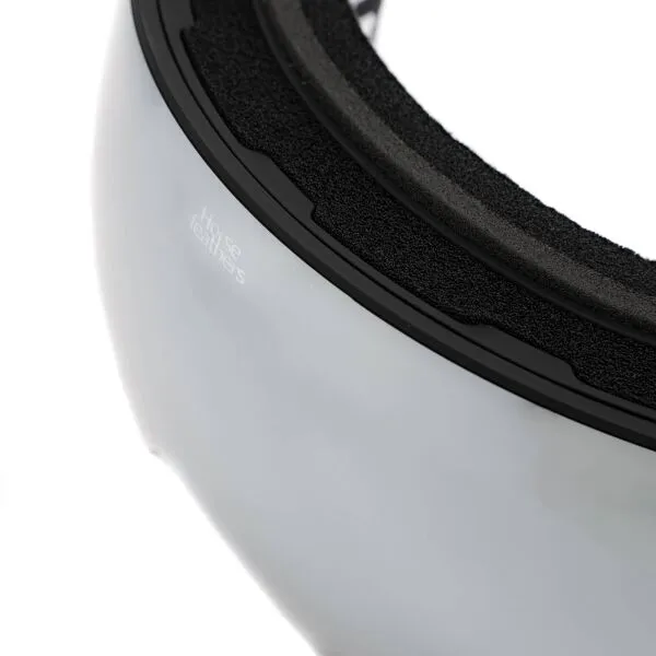 HORSEFEATHERS Okuliare na snowboard Scout - black/mirror silver BLACK