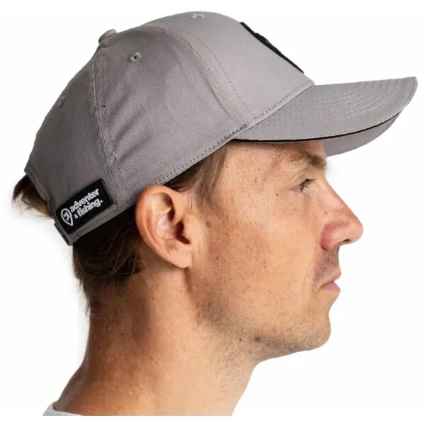 ADVENTER & FISHING CAP Unisex šiltovka, sivá, veľkosť UNI