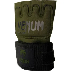 Venum KONTACT GEL GLOVE WRAPS Rukavice, khaki, veľkosť