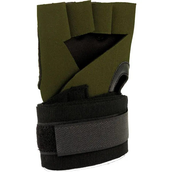 Venum KONTACT GEL GLOVE WRAPS Rukavice, khaki, veľkosť