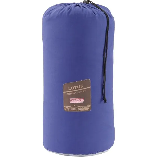 Coleman LOTUS XL Spací vak, modrá, veľkosť 220 cm - pravý zips