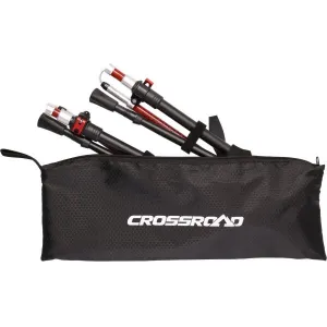 Crossroad BORORO Skladacie trekové palice, čierna, veľkosť