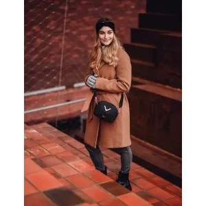 Čierna dámska crossbody kabelka VUCH Tayna Diamond Black