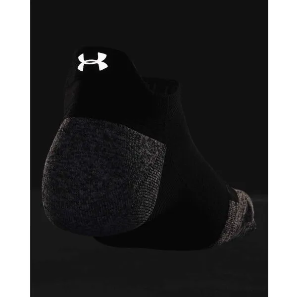 Under Armour ARMOURDRY RUN CUSHION 1PK NS TAB Unisex ponožky, čierna, veľkosť