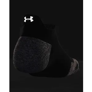 Under Armour ARMOURDRY RUN CUSHION 1PK NS TAB Unisex ponožky, čierna, veľkosť