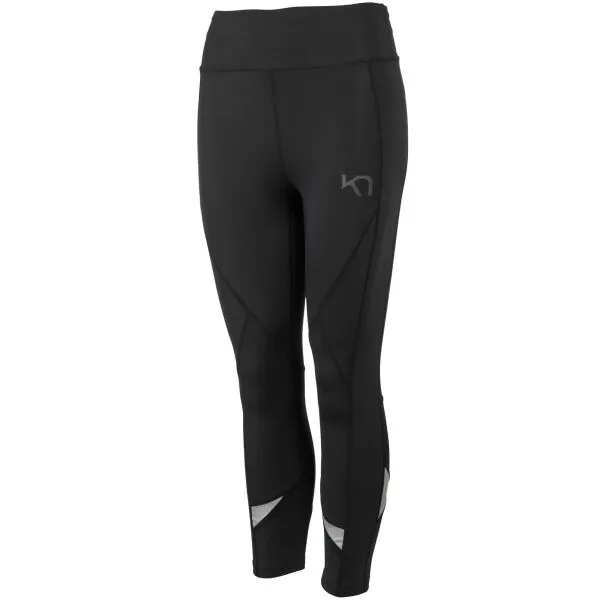 KARI TRAA LOUISE 2.0 3/4 TIGHTS Dámske 3/4  legíny, čierna, veľkosť