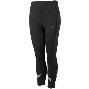 KARI TRAA LOUISE 2.0 3/4 TIGHTS Dámske 3/4  legíny, čierna, veľkosť