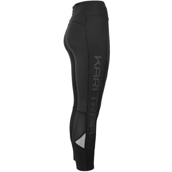 KARI TRAA LOUISE 2.0 3/4 TIGHTS Dámske 3/4  legíny, čierna, veľkosť