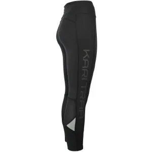 KARI TRAA LOUISE 2.0 3/4 TIGHTS Dámske 3/4  legíny, čierna, veľkosť