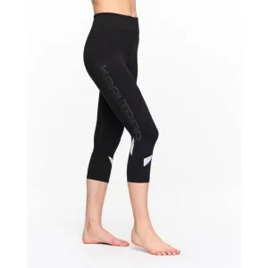 KARI TRAA LOUISE 2.0 3/4 TIGHTS Dámske 3/4  legíny, čierna, veľkosť