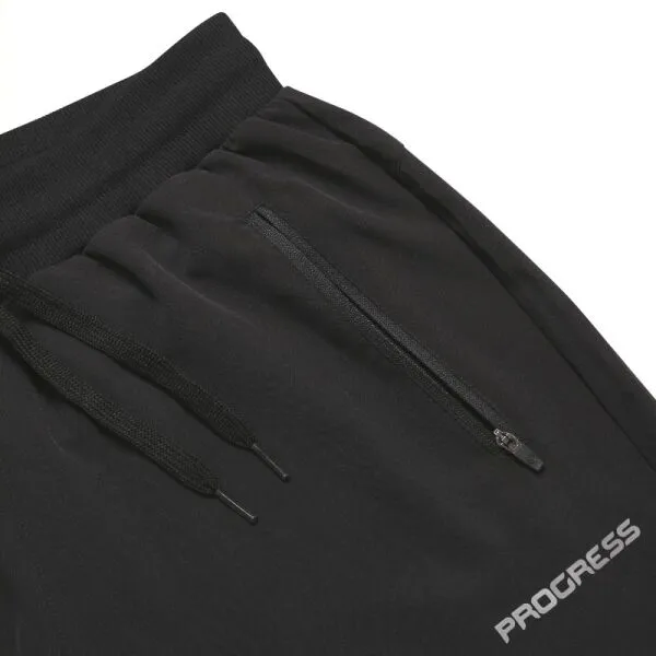 PROGRESS JOGGER Dámske bežecké nohavice, čierna, veľkosť