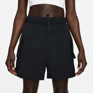 Nike SPORTSWEAR ESSENTIAL Dámske šortky, čierna, veľkosť
