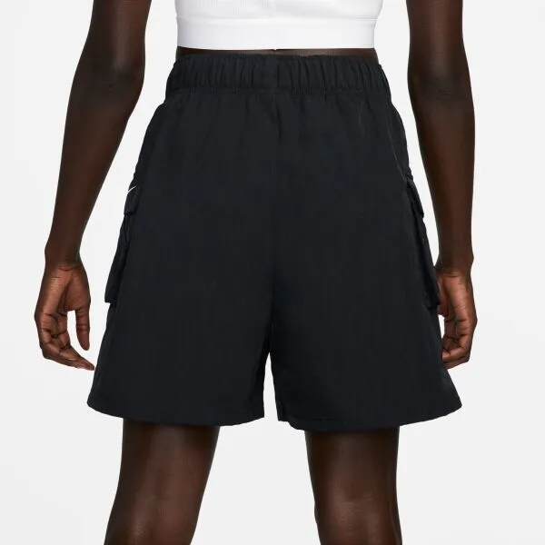Nike SPORTSWEAR ESSENTIAL Dámske šortky, čierna, veľkosť
