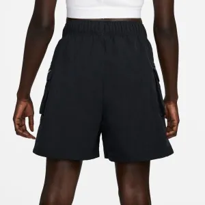 Nike SPORTSWEAR ESSENTIAL Dámske šortky, čierna, veľkosť