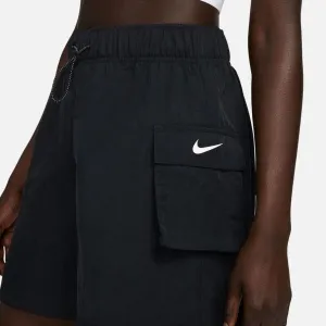 Nike SPORTSWEAR ESSENTIAL Dámske šortky, čierna, veľkosť