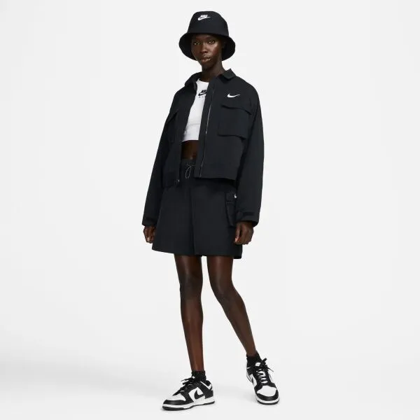 Nike SPORTSWEAR ESSENTIAL Dámske šortky, čierna, veľkosť