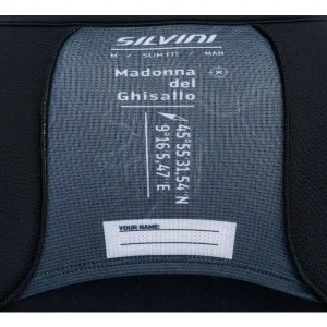SILVINI GHISALLO M Pánska cyklistická bunda, čierna, veľkosť