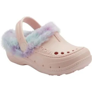 Coqui HUSKY KIDS Detské zateplené clogsy, ružová, veľkosť