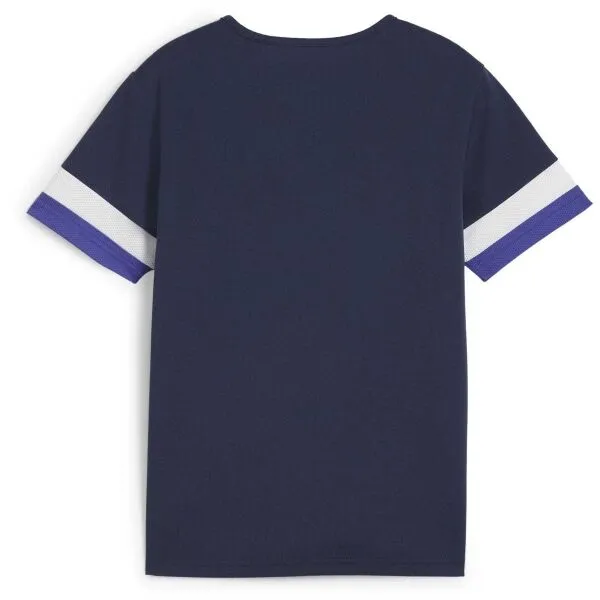 Puma INDIVIDUALRISE JERSEY JR Futbalové tričko, tmavo modrá, veľkosť