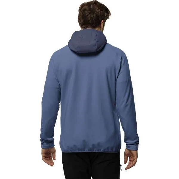 Jack Wolfskin ROUTEBURN PRO HYBRID M Pánska zateplená bunda, tmavo modrá, veľkosť