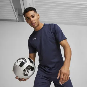 Puma TEAMFINAL TRAINING JERSEY Pánske športové tričko, tmavo modrá, veľkosť