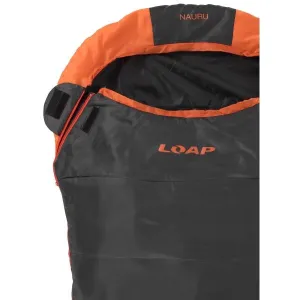 LOAP NAURU Spací vak, čierna, veľkosť 220 cm - ľavy zips