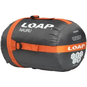 LOAP NAURU Spací vak, čierna, veľkosť 220 cm - ľavy zips