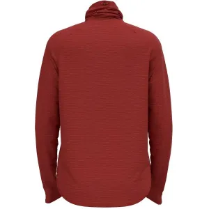 Odlo RUN EASY WARM Dámska funkčná mikina, červená, veľkosť
