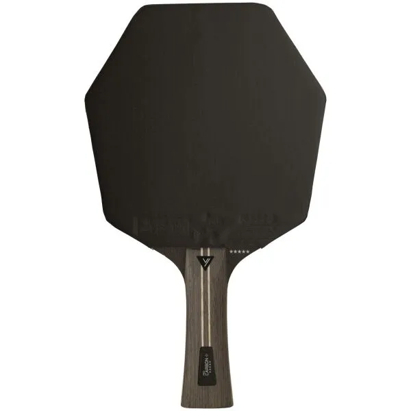 Stiga CYBERSHAPE PRO CARBON 5-STAR Pingpongová raketa, čierna, veľkosť