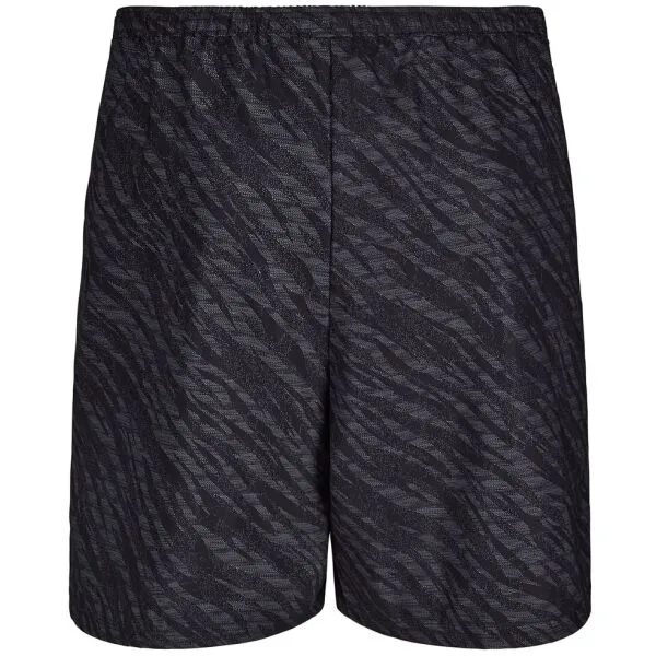 Odlo SHORT ESSENTIAL PRINT Pánske bežecké šortky, čierna, veľkosť