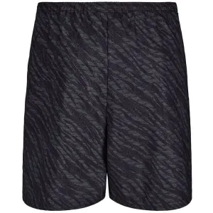 Odlo SHORT ESSENTIAL PRINT Pánske bežecké šortky, čierna, veľkosť