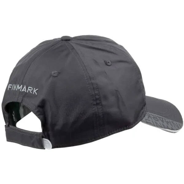 Finmark CAP Detská šiltovka, tmavo sivá, veľkosť UNI