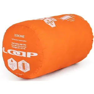 LOAP JERONE Nafukovacia karimatka, oranžová, veľkosť