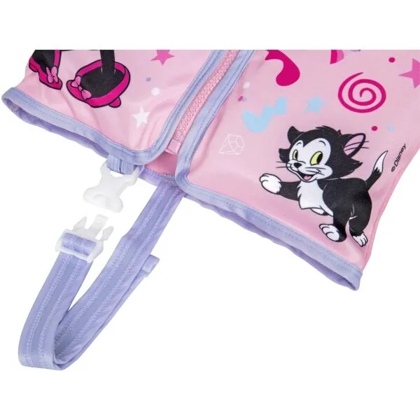 Bestway FABRIC SWIM KIDS VEST S/M Dievčenská plávacia vesta, ružová, veľkosť