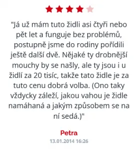 ANTARES Ergonomická kancelárska stolička Oklahoma s opierkou hlavy, čierna