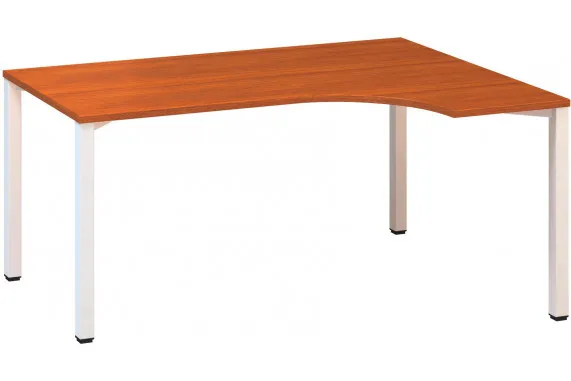 ALFA 200 stôl kancelárský 220, 180x120 cmrohový pravý