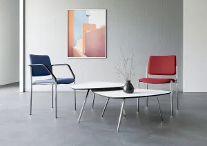 LD SEATING Konferenčná stolička CONFERENCE 155-N2, sivá