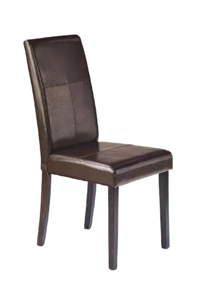 HALMAR Jedálenská stolička KERRY BIS, farba wenge/tm.hnedá