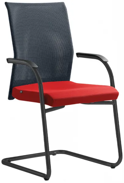 LD SEATING Konferenčná stolička WEB OMEGA 405-KZM-N1, kostra čierna