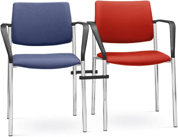 LD SEATING Konferenčná stolička CONFERENCE 155-N4,BR, chrom