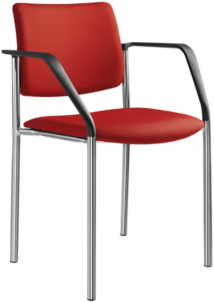 LD SEATING Konferenčná stolička CONFERENCE 155-N4,BR, chrom