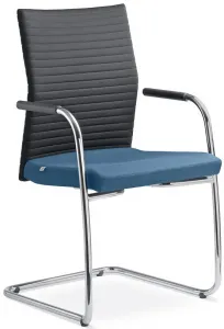 LD SEATING Konferenčná stolička ELEMENT 440-Z-N4, kostra chrom